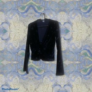 Urban Outfitters navy blue top